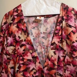 Women peaches scrub jacket